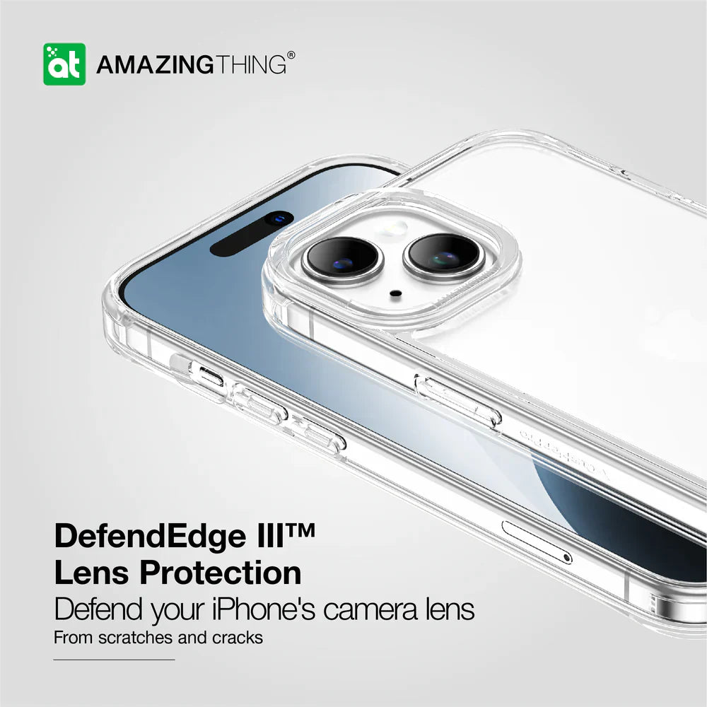 AmazingThing Minimal Drop Proof Case for iPhone 14 - Clear
