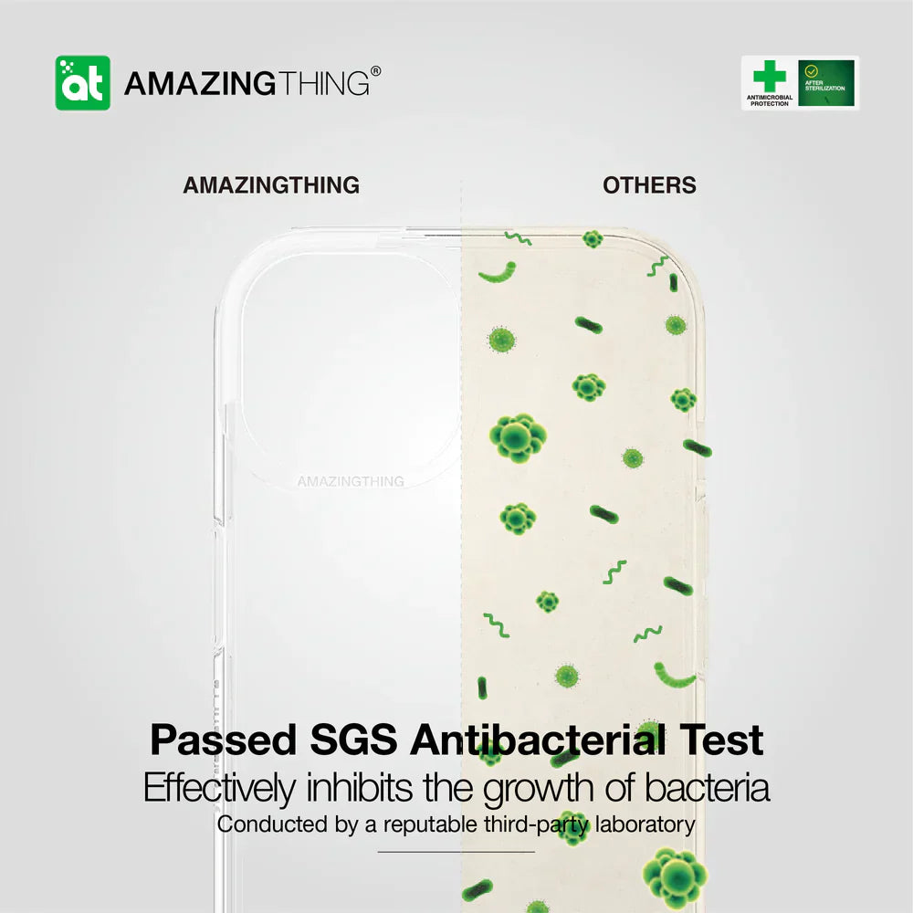 AmazingThing Minimal Drop Proof Case for iPhone 14 - Clear