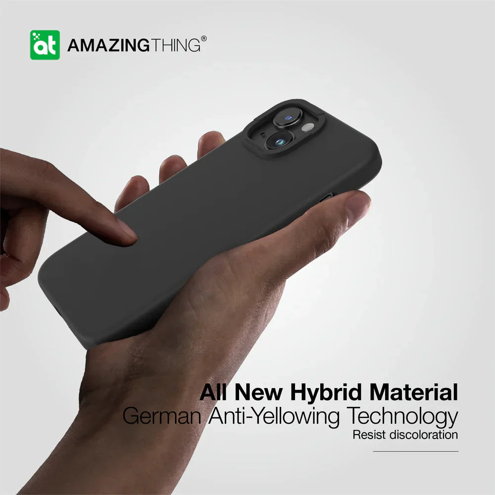 AmazingThing Smoothie Magnetic Case for iPhone 15 Plus - Black