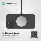 AmazingThing Smoothie Magnetic Case for iPhone 15 Plus - Black