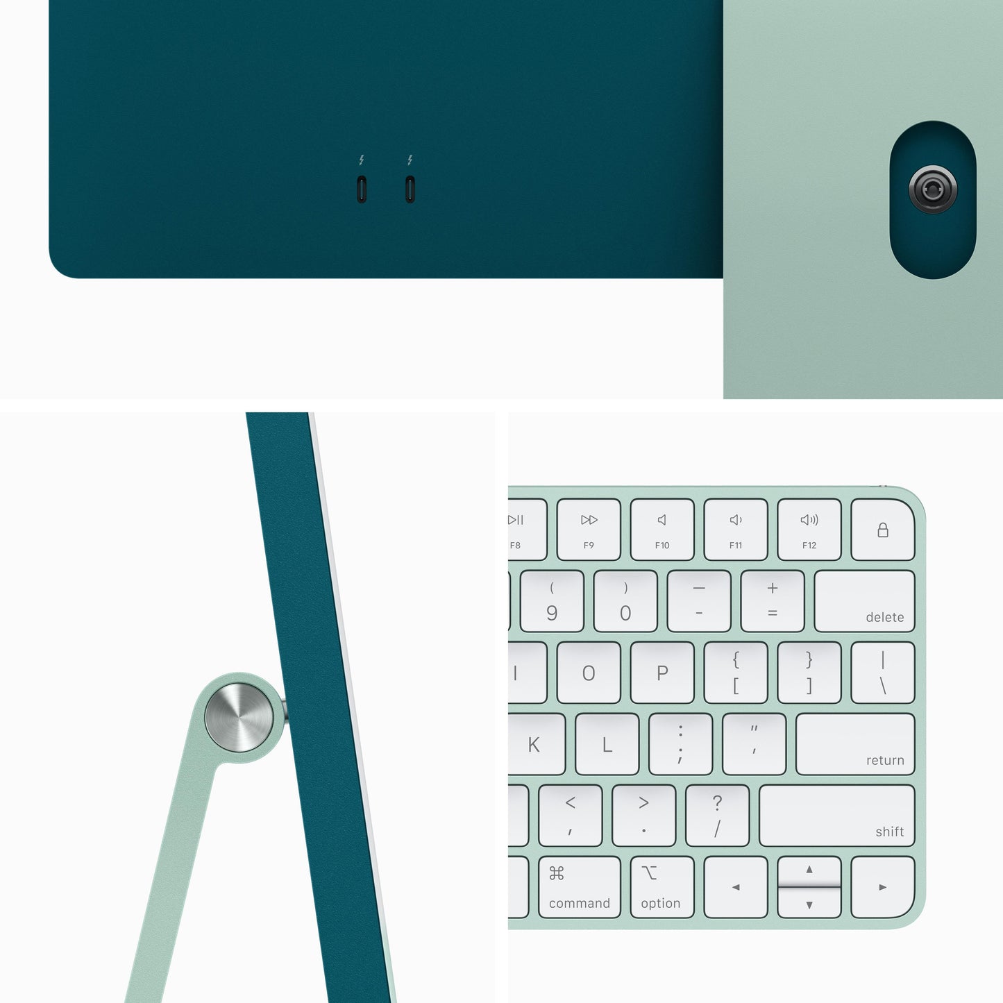 24-inch iMac with Retina 4.5K display: Apple M3 chip with 8?core CPU and 8?core GPU, 256GB SSD - Green