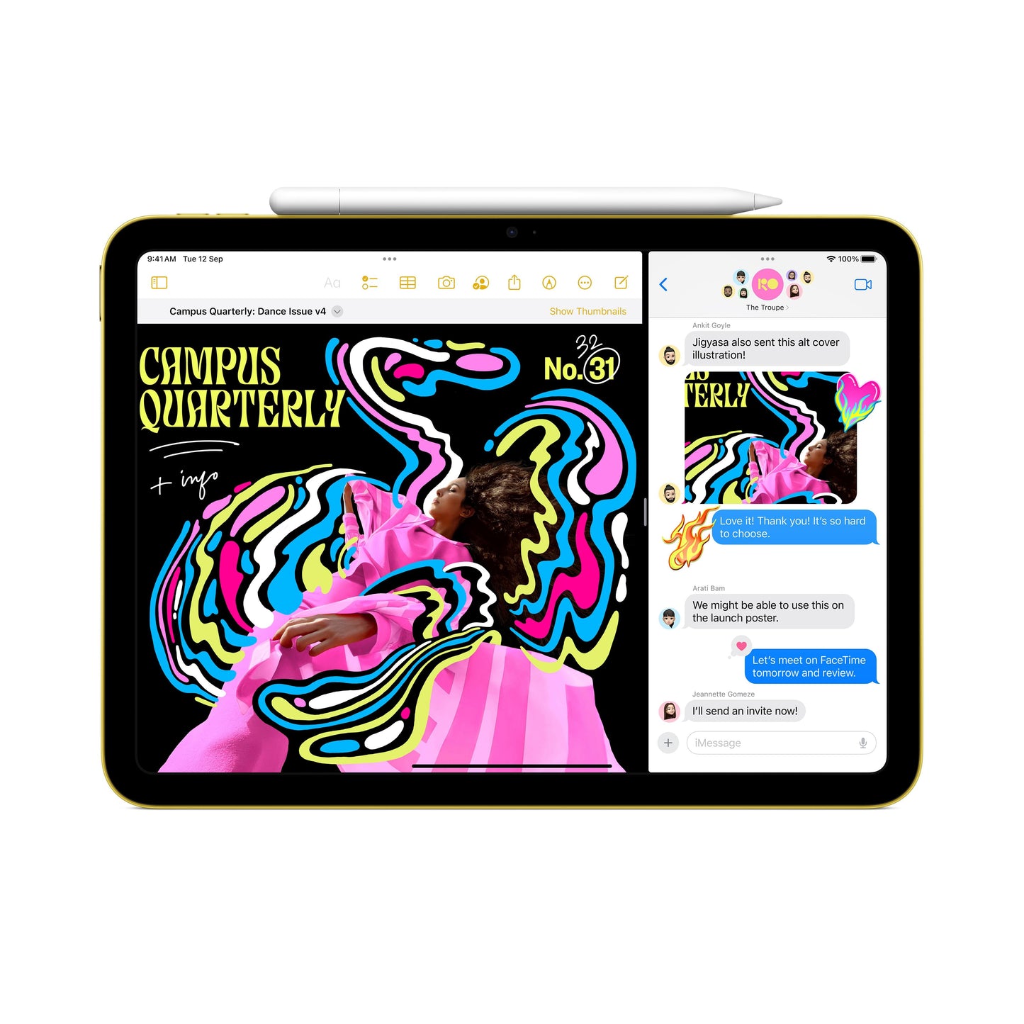 10.9-inch iPad Wi-Fi + Cellular 256GB - Blue (10th generation)