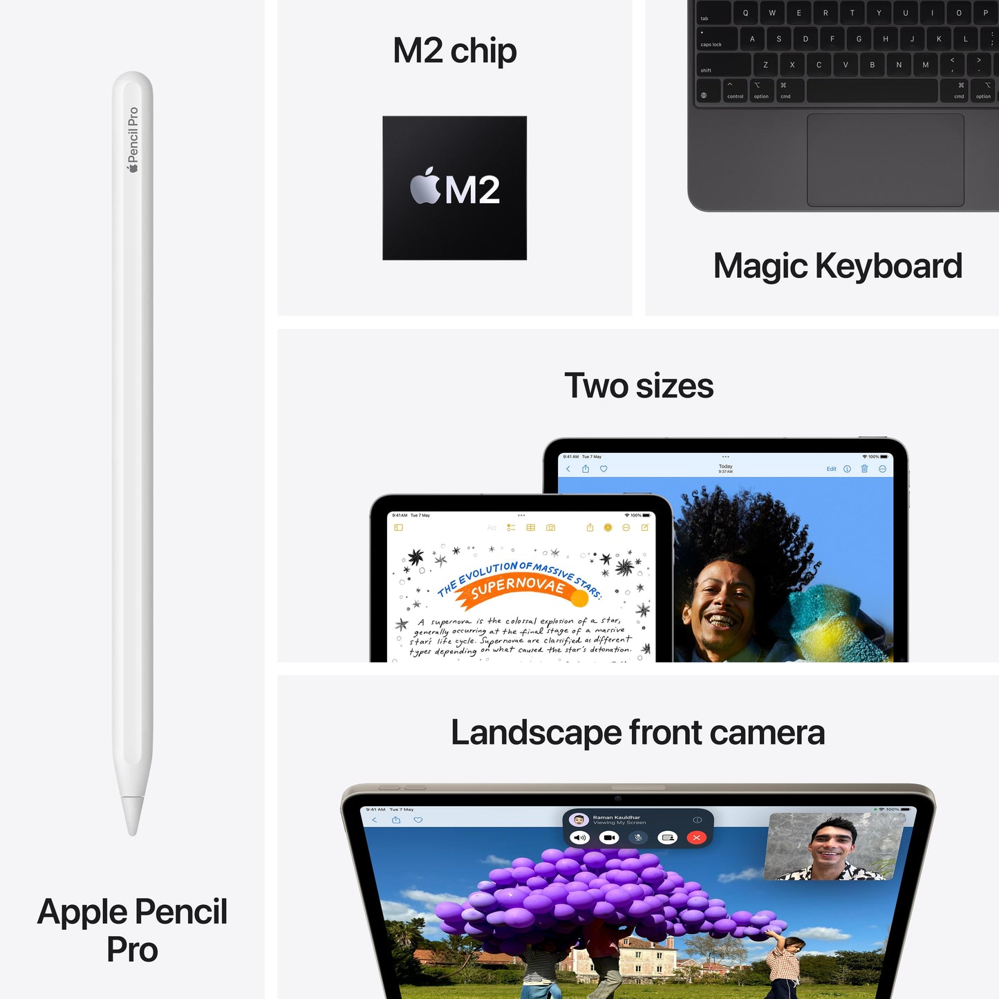 13-inch iPad Air Wi-Fi + Cellular 256GB - Starlight (M2)