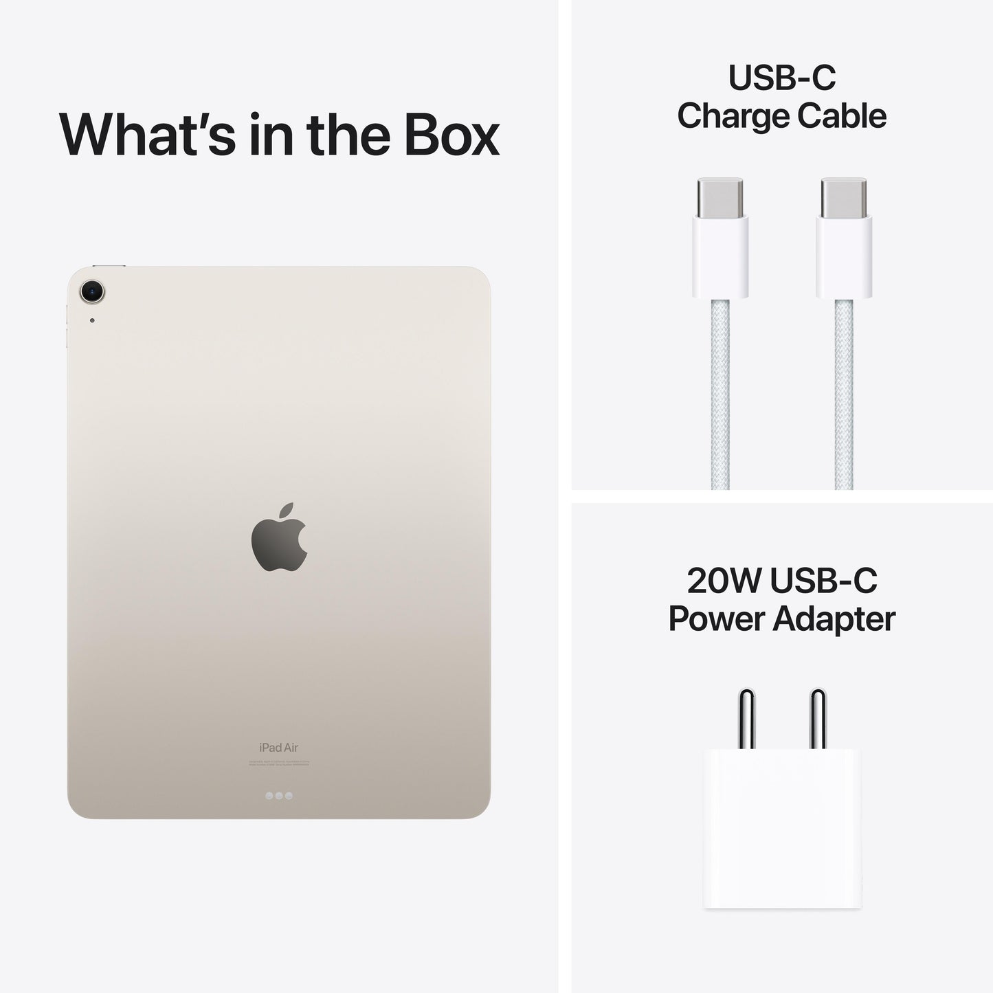 13-inch iPad Air Wi-Fi 1TB - Starlight (M2)