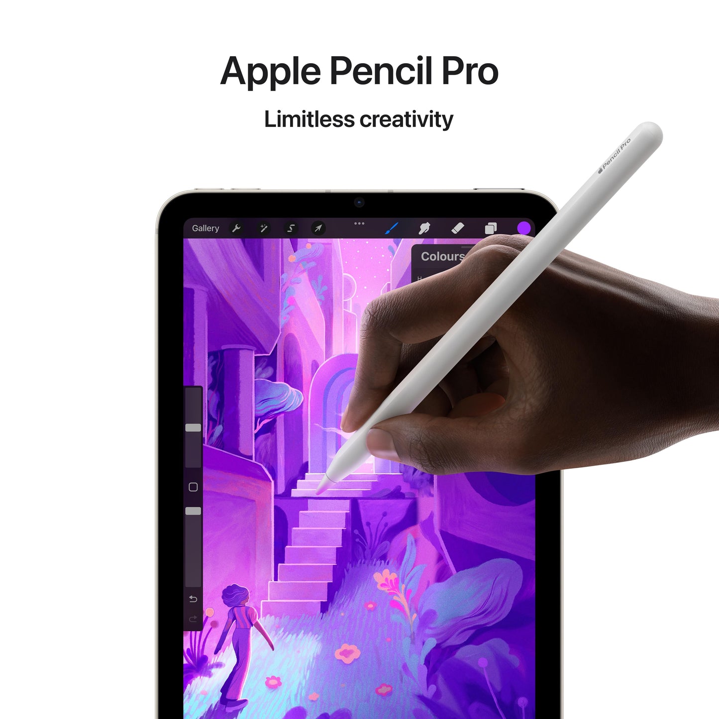 iPad mini Wi-Fi + Cellular 256GB - Purple (A17 Pro)