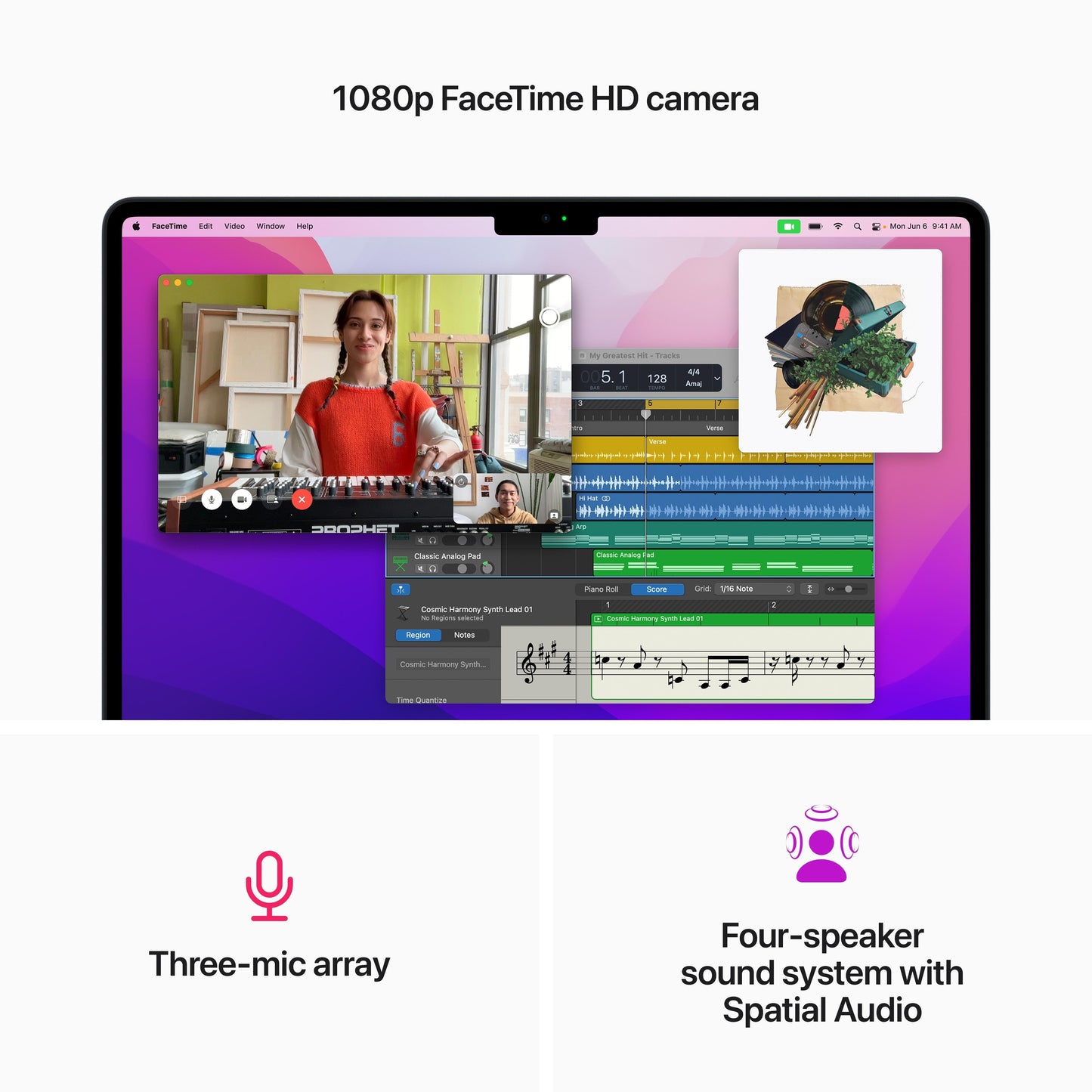 15-inch MacBook Air: Apple M2 chip with 8core CPU and 10core GPU 16GB, 256GB SSD - Midnight