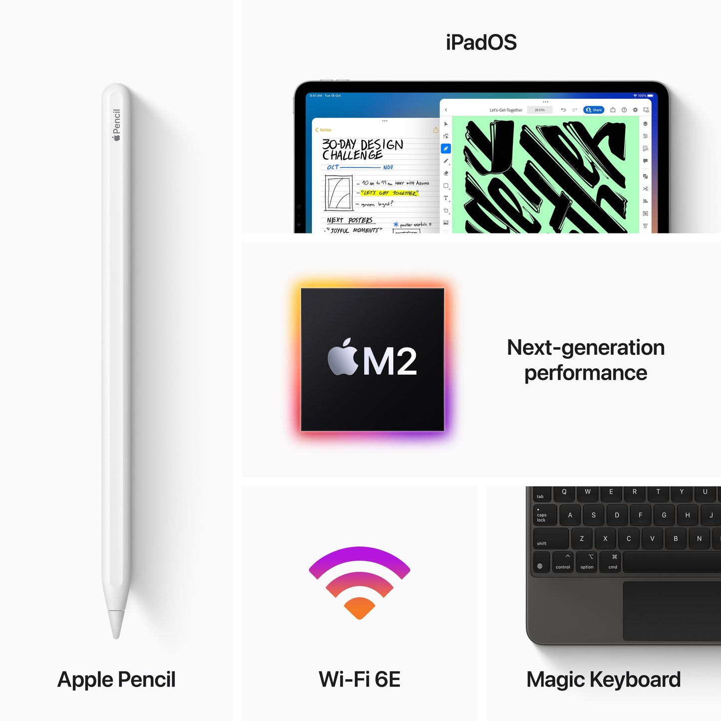 2022 11-inch iPad Pro Wi-Fi 256GB - Space Grey (4th generation)